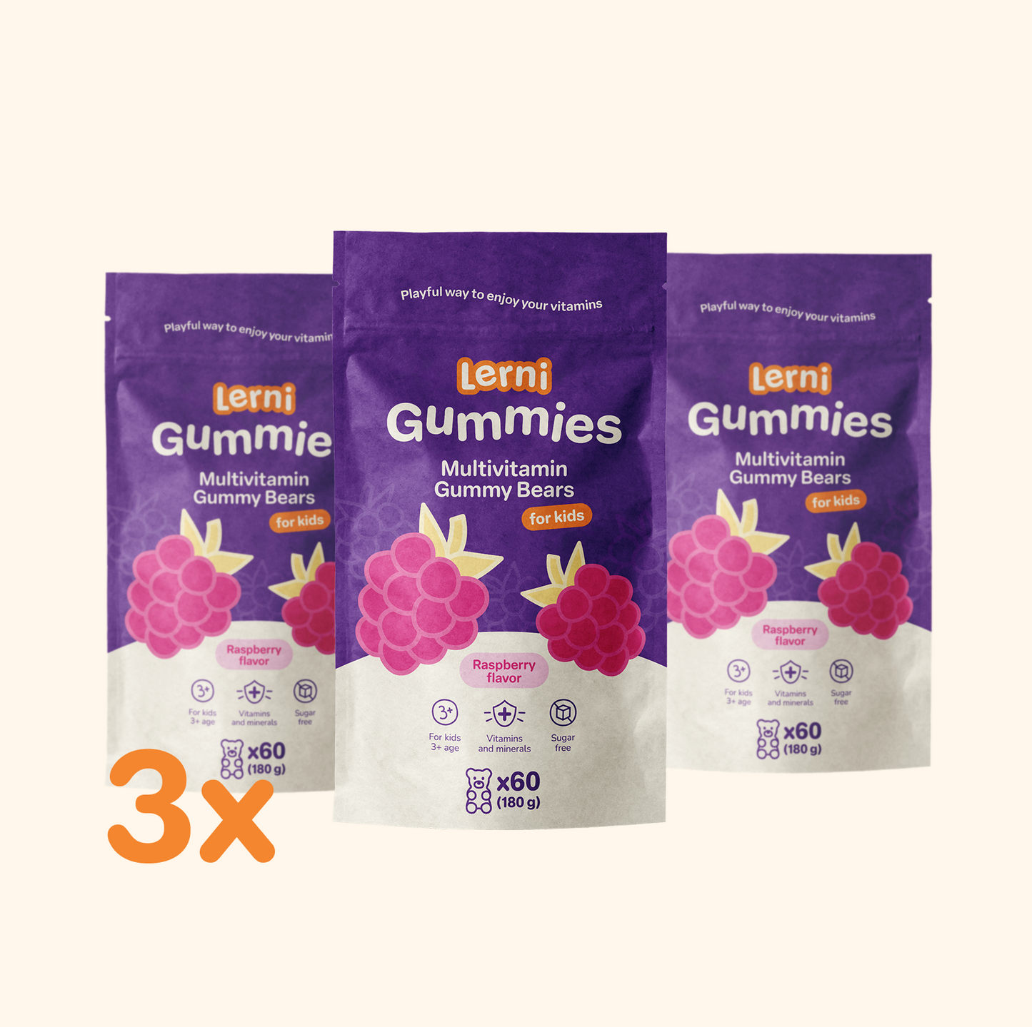 LERNI GUMMIES - 3 mesačné predplatné